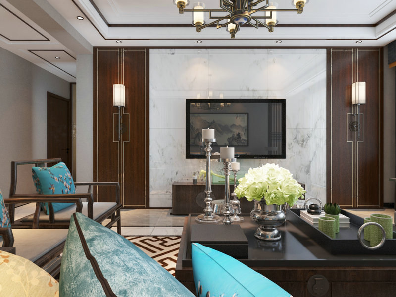 新中式案例展示效果圖